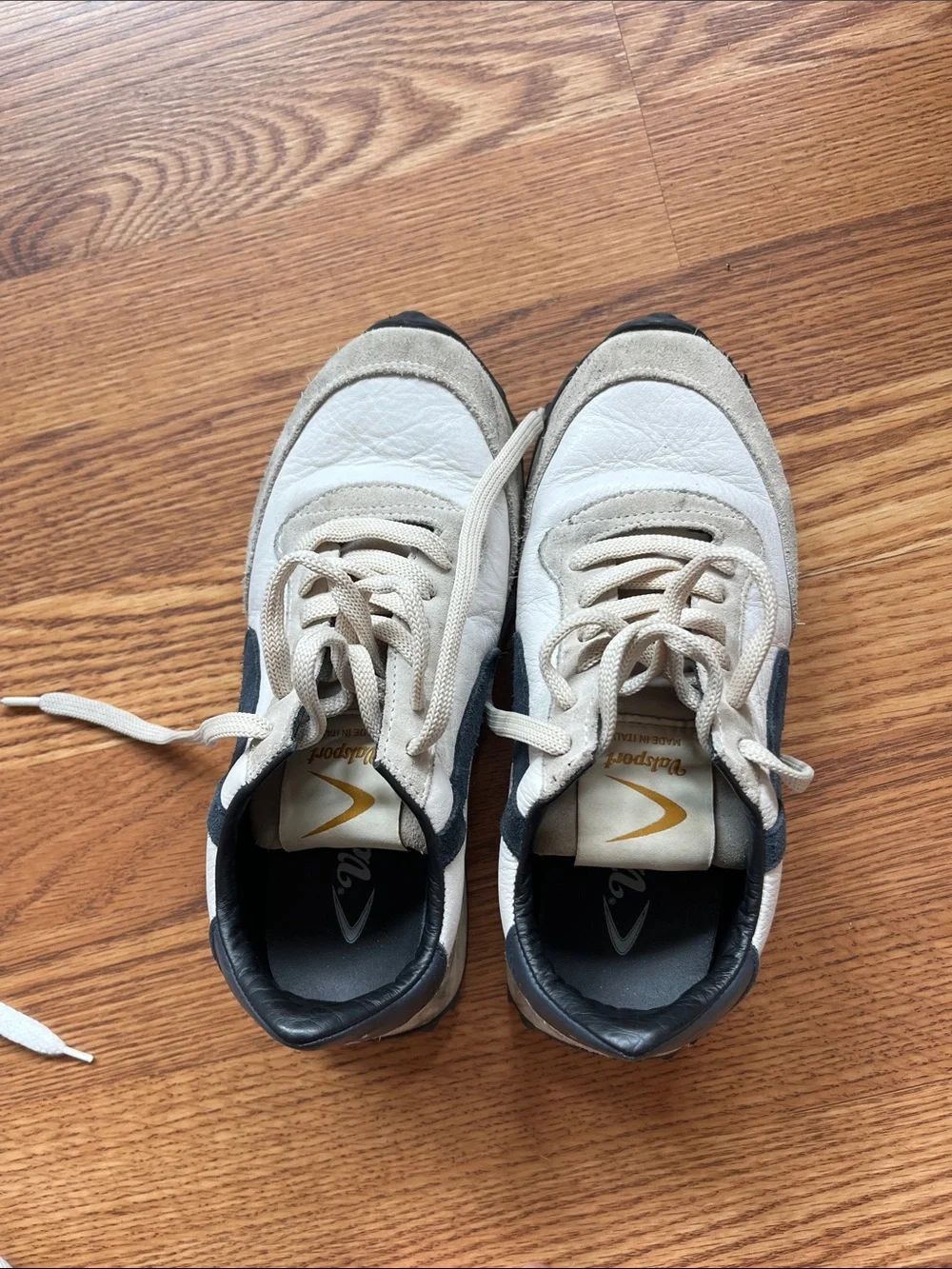 Valsport 1920 Black Leather Sneaker (Size 37)